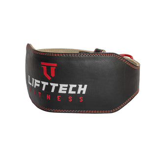 6” MENS PADDED LEATHER BELT