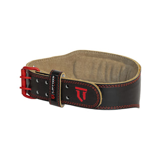 4" MENS PADDED LEATHER BELT