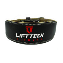 Load image into Gallery viewer, 4" MENS PADDED LEATHER BELT