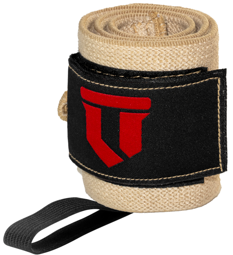 COMP THUMB LOOP WRIST WRAPS - TAN