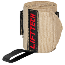 Load image into Gallery viewer, COMP THUMB LOOP WRIST WRAPS - TAN
